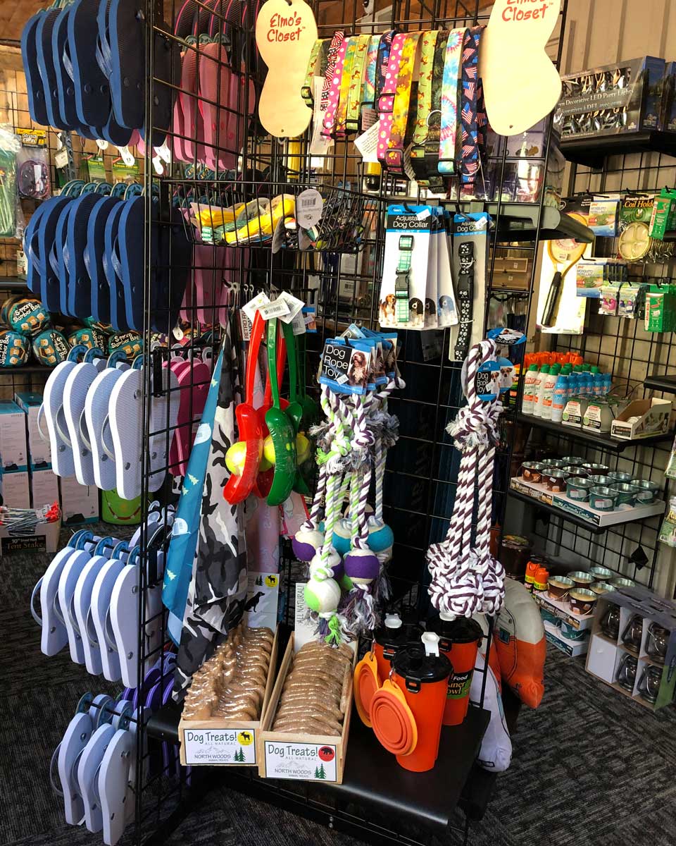 Dog Pine Acres Resort | Country Store | Dog Toys and Treats