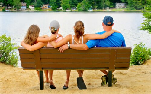 Ski Beach bench