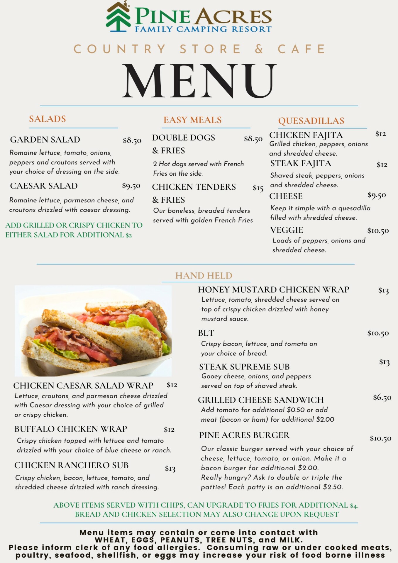 2025 Website Menu Page 2 2025 Website Menu Page 2